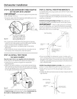 Preview for 8 page of GE GDF510PGD0BB Installation Instructions Manual