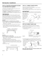 Preview for 10 page of GE GDF510PGD0BB Installation Instructions Manual