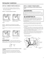 Preview for 11 page of GE GDF510PGD0BB Installation Instructions Manual