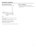 Preview for 13 page of GE GDF510PGD0BB Installation Instructions Manual