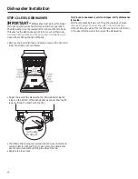 Preview for 16 page of GE GDF510PSJSS Installation Instructions Manual