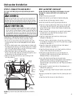 Preview for 19 page of GE GDF510PSJSS Installation Instructions Manual