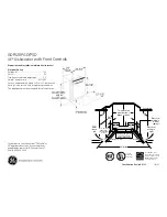 GE GDF520PGD Dimensions And Installation Information preview