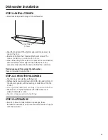 Предварительный просмотр 15 страницы GE GDF520PGDWW Installation Instructions Manual