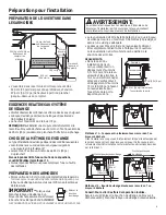 Предварительный просмотр 19 страницы GE GDF520PGDWW Installation Instructions Manual