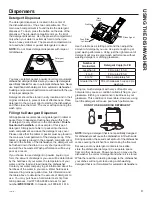 Предварительный просмотр 9 страницы GE GDP615 Series Owner'S Manual