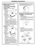 Preview for 19 page of GE GDS20KBSABB and Owner'S Manual And Installation Instructions