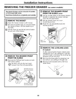 Preview for 22 page of GE GDS20KBSABB and Owner'S Manual And Installation Instructions