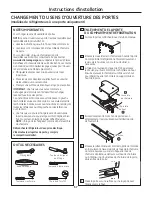 Preview for 67 page of GE GDSC3KCYBB Owner'S Manual And Installation Instructions