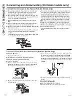 Предварительный просмотр 10 страницы GE GDT225 Series Owner'S Manual