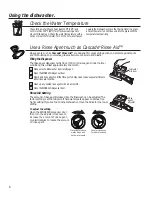 Preview for 6 page of GE GDT535-635 Series Owner'S Manual