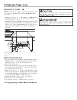 Preview for 5 page of GE GDT550HGDWW Installation Instructions Manual