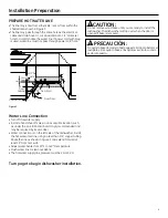 Preview for 5 page of GE GDT550HSDSS Installation Instructions Manual