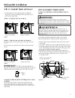 Preview for 11 page of GE GDT550HSDSS Installation Instructions Manual