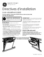 Preview for 17 page of GE GDT550HSDSS Installation Instructions Manual