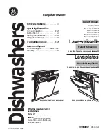 GE GDT580 Owner'S Manual preview