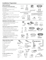 Предварительный просмотр 2 страницы GE GDT580SGF4BB Installation Instructions Manual