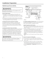 Предварительный просмотр 4 страницы GE GDT580SGF4BB Installation Instructions Manual