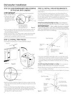 Предварительный просмотр 8 страницы GE GDT580SGF4BB Installation Instructions Manual