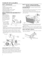 Предварительный просмотр 38 страницы GE GDT580SGF4BB Installation Instructions Manual