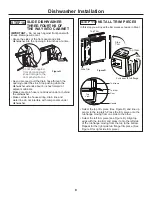 Preview for 8 page of GE GDT645SYNFS Installation Instructions Manual