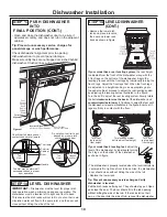 Preview for 10 page of GE GDT645SYNFS Installation Instructions Manual