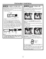 Preview for 12 page of GE GDT645SYNFS Installation Instructions Manual