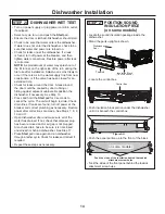 Preview for 14 page of GE GDT645SYNFS Installation Instructions Manual