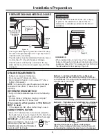 Preview for 3 page of GE GDT665SMNES Installation Instructions Manual