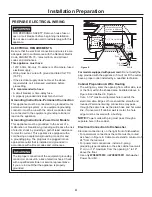 Preview for 4 page of GE GDT665SMNES Installation Instructions Manual