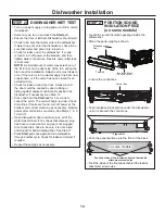 Preview for 14 page of GE GDT665SMNES Installation Instructions Manual