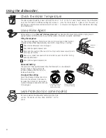 Предварительный просмотр 8 страницы GE GDT695 Owner'S Manual