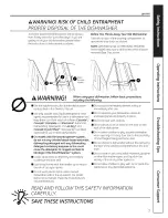 Preview for 3 page of GE GDWT100R30WW Owner'S Manual