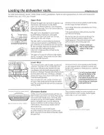 Preview for 13 page of GE GDWT106V00BB Owner'S Manual