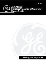 Preview for 1 page of GE GE 26790 User Manual