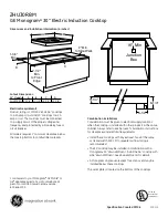 GE GE Monogram ZHU30RBMBB Dimensions And Installation Information preview