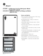 Preview for 3 page of GE GE Monogram ZIFI240PLII Dimension Manual