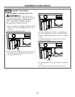 Preview for 18 page of GE GE Monogram ZVC30 Installation Instructions Manual