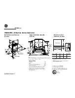 GE GE Nautilus GSD2000FAD Specification Sheet preview