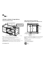 GE GE Profile JTP17SCSS Dimensions And Installation Information preview