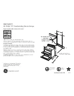 GE GE Profile PB975DP/TP Dimensions And Installation Information preview