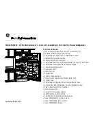 Preview for 2 page of GE GE Profile Performance CustomStyle... Specification Sheet