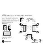 Preview for 2 page of GE GE Profile PFIC1NBWBV Dimensions And Installation Information