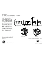 Preview for 2 page of GE GE Profile PP989DN Dimensions And Installation Information