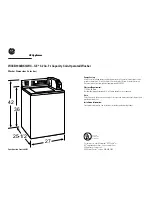 GE GE Profile WCCB1030DKC Specifications preview