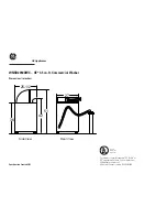 GE GE Profile WNRD2050DWC Specifications предпросмотр