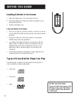 Preview for 8 page of GE GE1100P User Manual