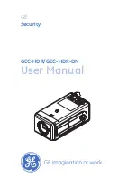 GE GEC-HDR User Manual preview