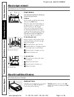 Preview for 11 page of GE GEGTS18KBPWW Owner'S Manual And Installation Instructions