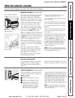 Preview for 12 page of GE GEGTS18KBPWW Owner'S Manual And Installation Instructions